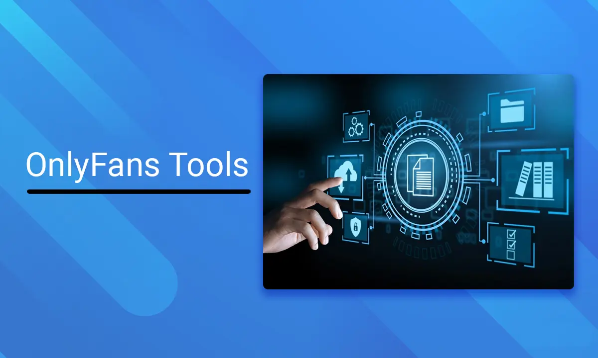 Person using laptop with download onlyfans